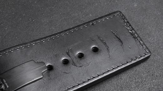 ROGUE BLACK LEVER BELT 13MM - 4&quot; Sサイズ Rogue Black Leather 13mm - 4